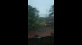 Rain and breeze