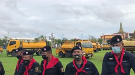 Thai police protect Grand Palace after clashes with crowds on royal field