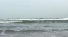Gadani Beach Waves In Summer