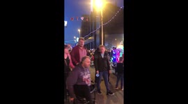 Blackpool with no social distancing and will soon be on lockdown again.