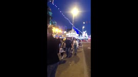 A very very busy night in Blackpool for the illuminations with no social distancing at all