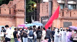 Anti-Government Protests In Chiang Mai, Northern Thailand