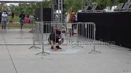 Thailand protests plaque removed from royal field