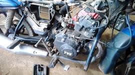 Motor Bike Start in Funny style