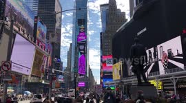 Dozens join climate and racial justice march in New York City