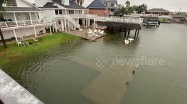 High Tide from Tropical Storm Beta