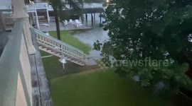 Galevston, Texas is flooded thanks to Tropical Storm Beta