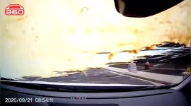 Chinese motorist throws bubble tea at another car in bizarre road rage incident