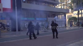 Clashes erupt over police brutality in Colombia