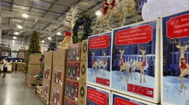 Costco selling Christmas stuff already 3