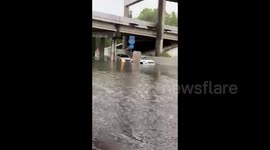 US: Tropical Depression Beta Causes Severe Floods In Texas Coastal Area