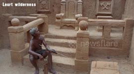 Building The Most Creative Underground King Palace with Private Underground King Throne