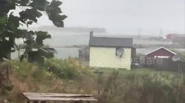 Strong winds in Nova Scotia as Hurricane Teddy downgraded to post-tropical storm