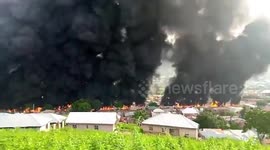 Many feared dead after tanker truck explodes in central Nigeria