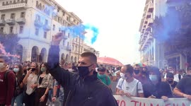 Students across Greece protest against 'unsafe' return to classrooms