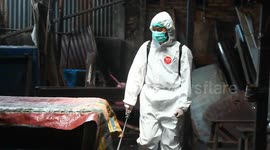 Market workers in Medan, Indonesia tested for COVID after one death reported