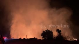 Firefighters continue to battle Bobcat Fire in LA