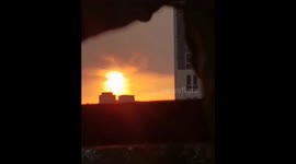 Sunset at quarantine