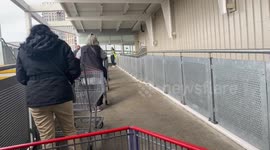 Costco Wembley panic buying