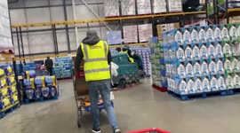 Costco Wembley panic buying