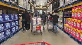 Costco Wembley panic buying