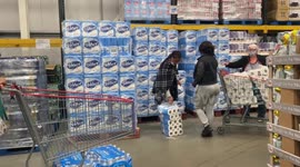 Costco Wembley panic buying