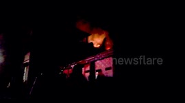 1st alarm rowhome fire Shamokin, Pennsylvania