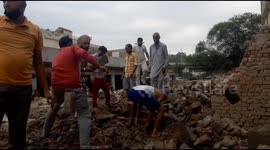 4 Dead in Under Construction Building Collapse in Punjab Mohali (Graphic Visuals)