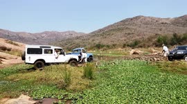 Rescue of Landrover with a concluding joke