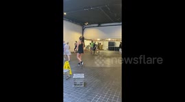 30 minutes of fresh air break for Australians during mandatory hotel quarantine.