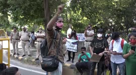 Climate change activists gather in New Delhi