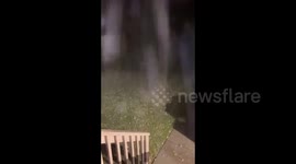 US: Severe Thunderstorm Brings Ping Pong Ball-Sized Hail To Central North Carolina 2