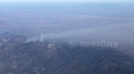 California Fire from 10,000 feet