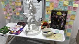 Children's store owner defies Hong Kong National Security Law with pro-democracy statue