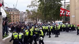 Protesters arrested as police shut down anti-lockdown demonstration in London