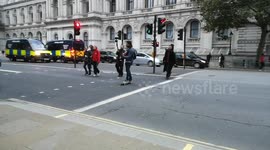 The Anti Mask Protest In London Winds Down