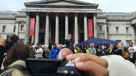Piers Corbyn speech anti lockdown protest
