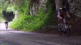 45th Hollingbourne Hill Climb cycling time trial Kent, UK