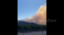 US: Glass Fire Erupts In Napa County Prompting Evacuation 3