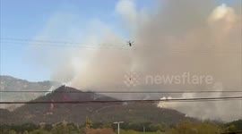 US: Glass Fire Erupts In Napa County Prompting Evacuation 2