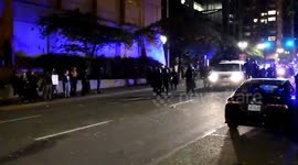Police Arrest Protester In Portland, Oregon