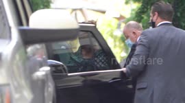 Mike Pompeo's cinematic motorcade in Greece with more than 25 vehicles