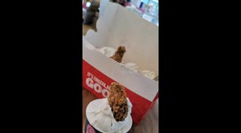 KFC plus ice cream because 2020 has been hard enough