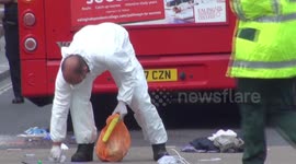 Pedestrian 'hit by bus' in London's Oxford Circus