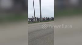 Black Lives Matter protesters march in Miami, Florida