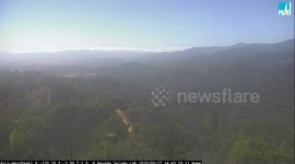 Timelapse footage shows fast-moving deadly Zogg Fire in California