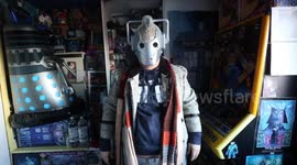 A Doctor Who superfan has laid claim to having the world’s largest collection of memorabilia