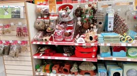 Christmas Display at Pets at Home
