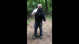 Buckshot BZ Warning deer before shooting them .