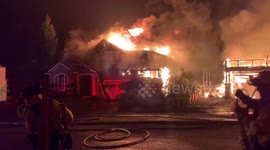 Glass Fire sweep engulfs numerous structures in California wine country